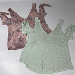 American Eagle Outfitters Cold Shoulder Top Bundle Lot Size XS
